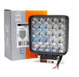 Фара рабочая LED AE75S-25LED-65PC рассеив. свет, 25 диодов, 75W 12/24V квадрат.корп.  (Оригинал)
